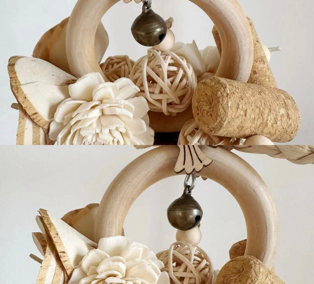 Juguete para Pajarito con Forma de Anillo para Masticar