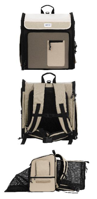 Carpa Delantera y Trasera Pet Duffel Bag