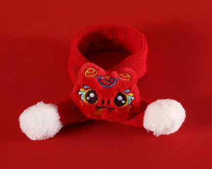 Bufanda para Mascotas del Año de la Serpiente
