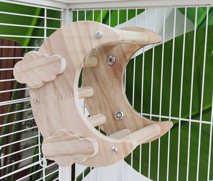 Nido de Madera para Pajaritos Loros