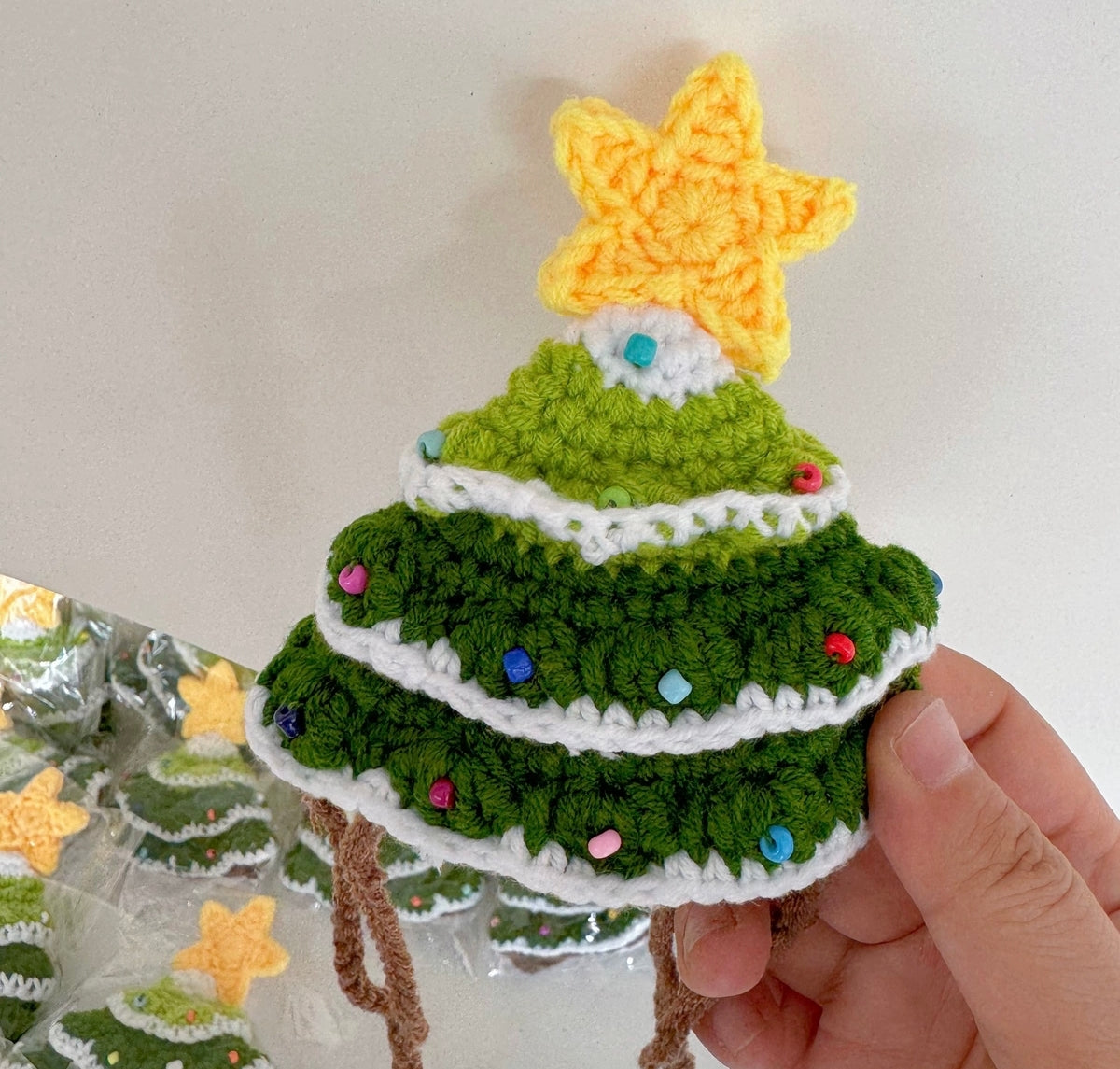 Gorrito Navideño con Forma de Árbol para Mascotas