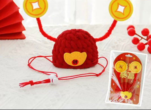 Sombrero de Mascota del Dios de la Riqueza