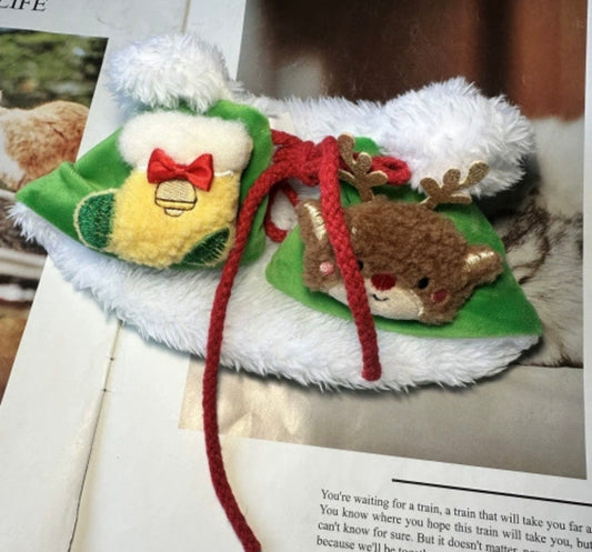 Capa Navideña para Gatos