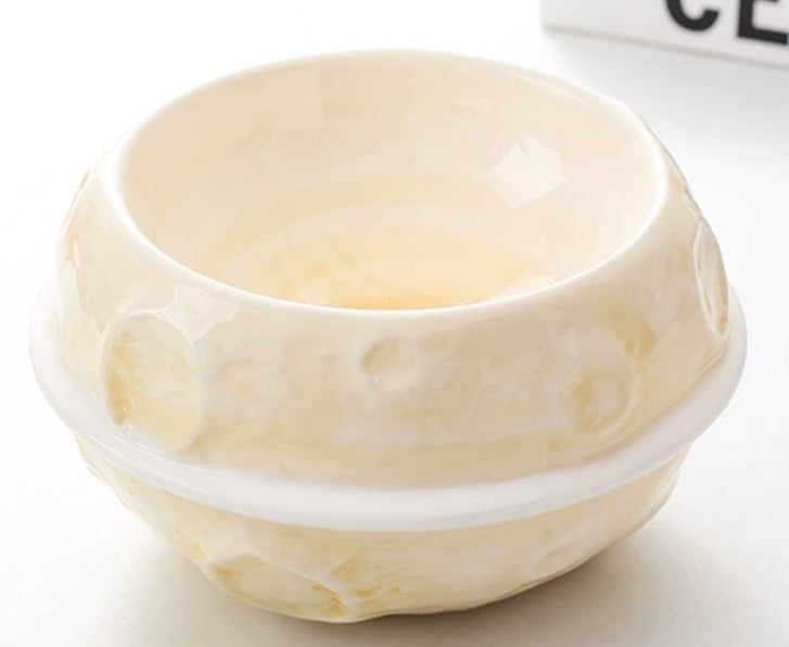 Cuenco de Cerámica de Estilo Planeta para Mascotas