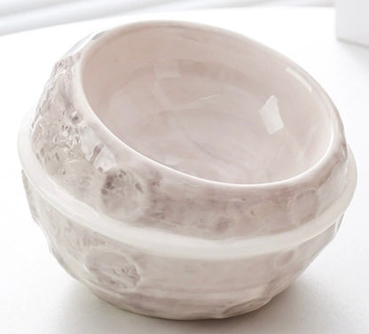 Cuenco de Cerámica de Estilo Planeta para Mascotas