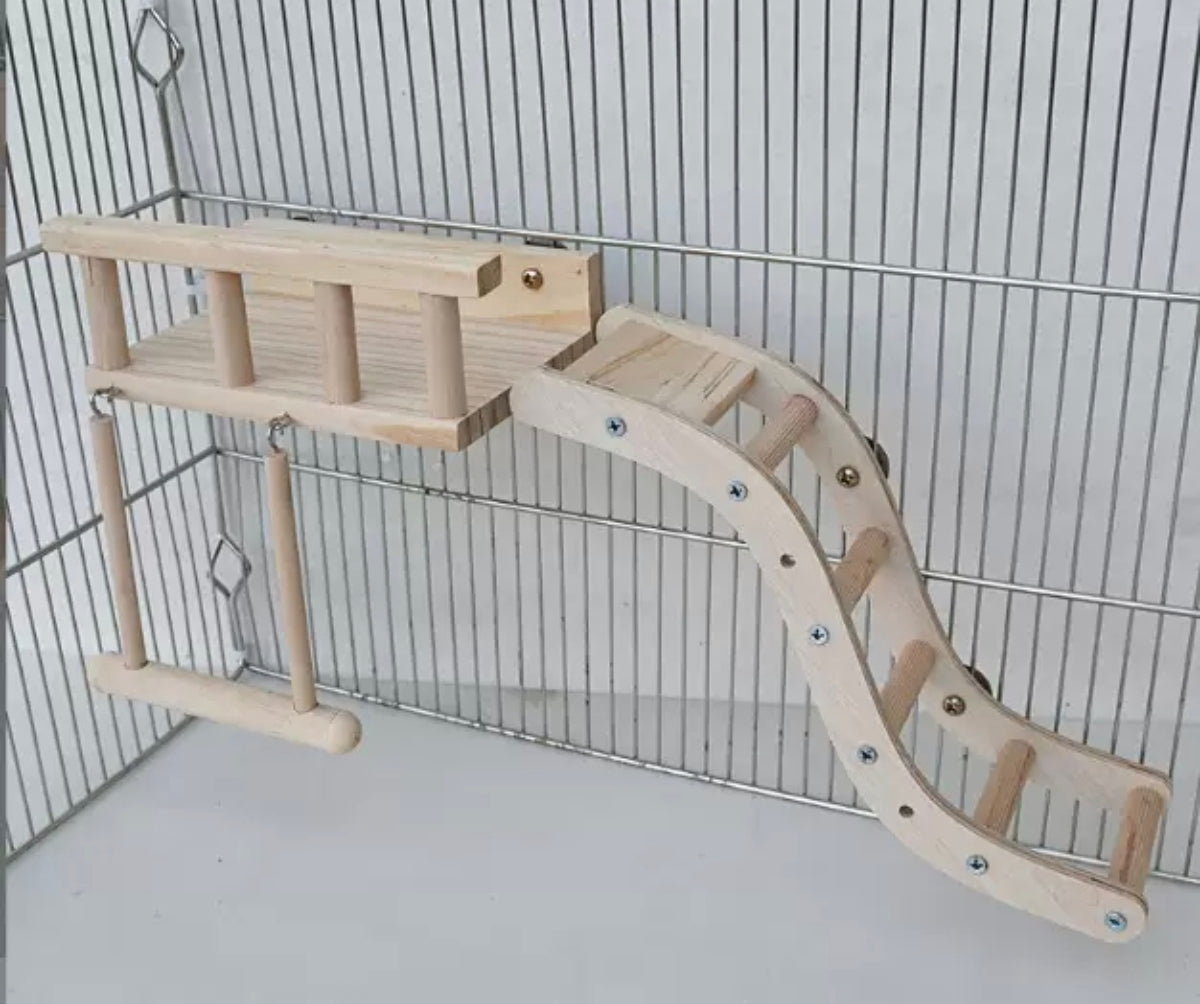 Plataforma de Valla para Loros