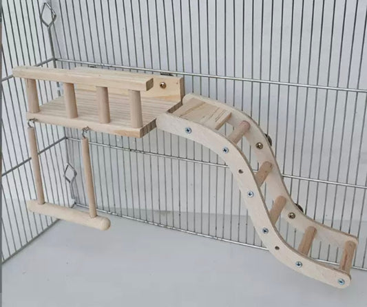 Plataforma de Valla para Loros