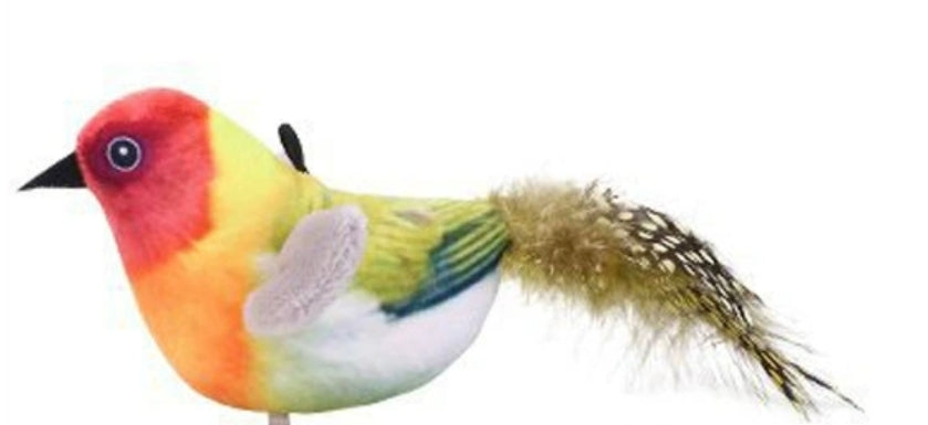 Juguete para Gatos con Pájaro Chirriante