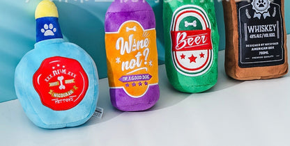 Juguetes para Mascotas de Bebidas Alcohólicas